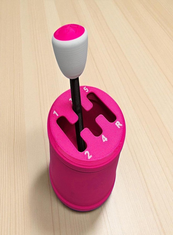 Sentosa Gear Shifter Fidget Toy - Stress Relief Sensory Toy with Realistic Gear Stick Design, Fun Handheld Anxiety Reliever for Focus, Calm & Play (Red) - Image 2